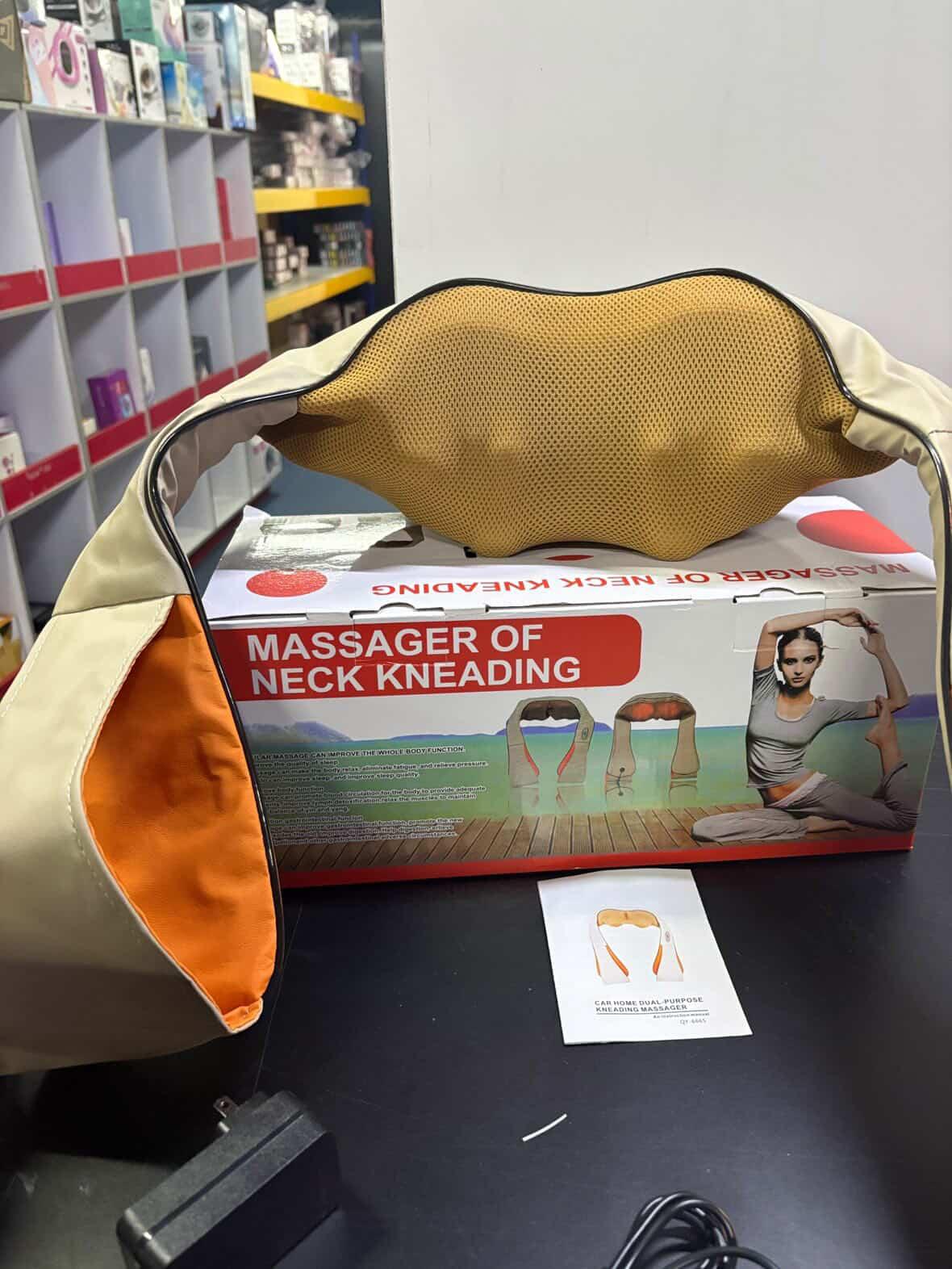 Masajeador Electrico Cuello Y Espalda Rn